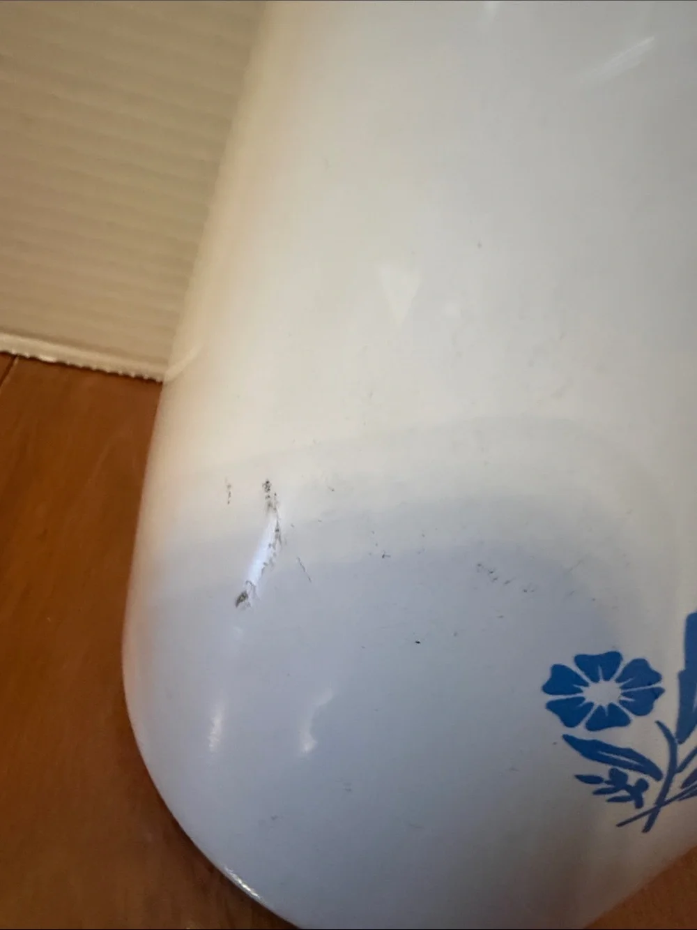 VTG CorningWare Blue Cornflower 9 Cup Stovetop Percolator complete